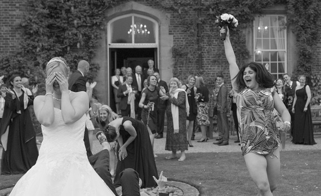 Wedding photos at Hodsock Priory by Hampshire documentary wedding photographer, Martin Bell Photography