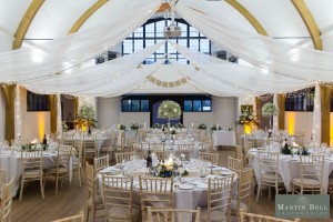 Victoria Hall Hartley Winteney on a wedding day - Village Hall wedding ideas
