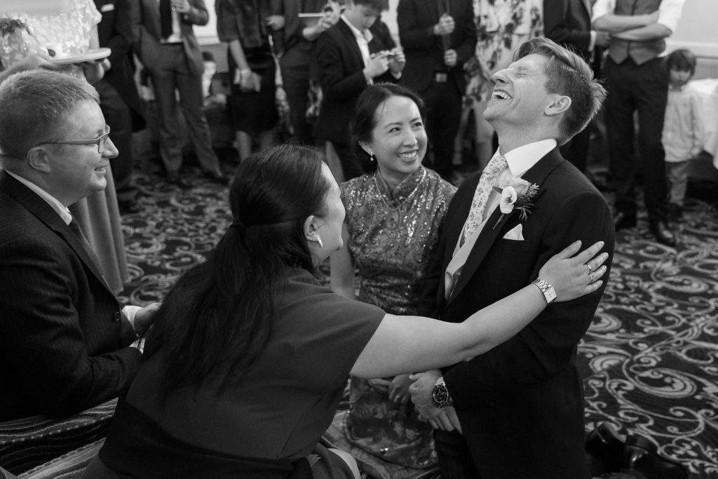 traditional chinese tea ceremony in the New Forest - Rhinefield House wedding