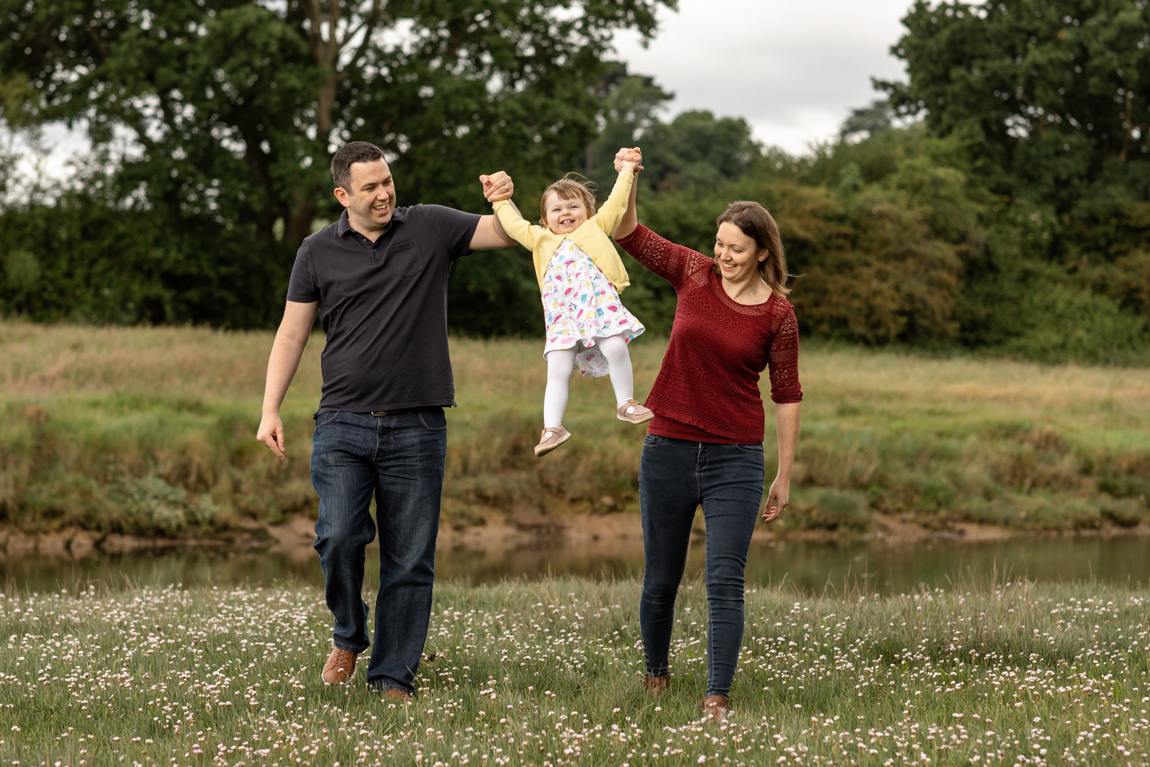 fun and natural family photo shoots in Fareham, portsmouth, Southampton and the New Forest by award winning hampshire family portrait photographer Martin Bell