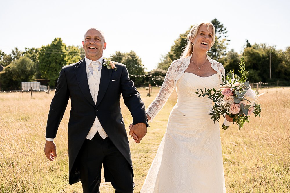 Binstead marquee wedding photography by Hampshire wedding photographer - Martin Bell Photography