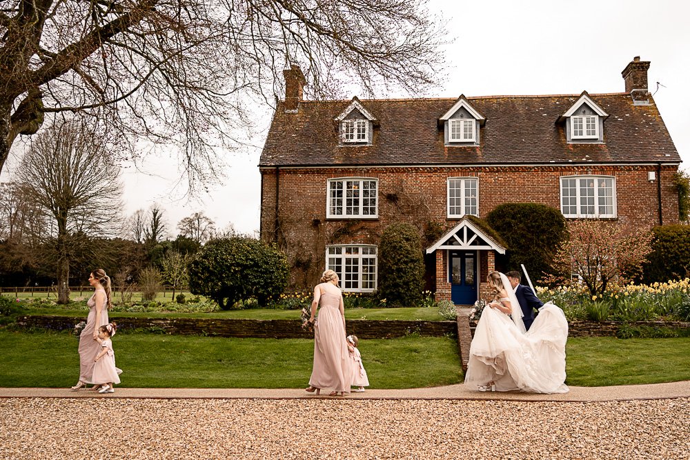 Best Hampshire wedding photography 2023 by award wining wedding photographer - Martin Bell Photography