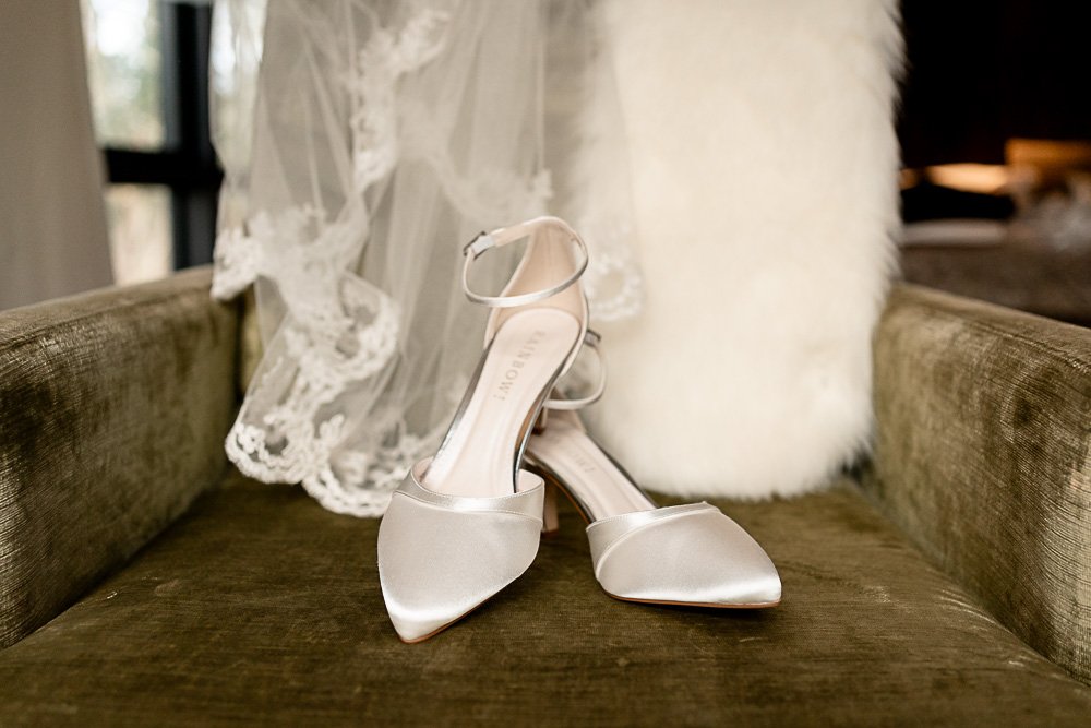Rhinefield House Hotel winter wedding photography with Sarah and Will by Hampshire wedding photographer - Martin Bell photography