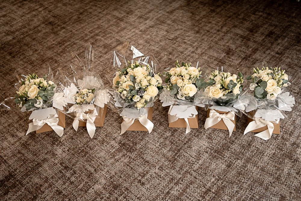 Rhinefield House Hotel winter wedding photography with Sarah and Will by Hampshire wedding photographer - Martin Bell photography