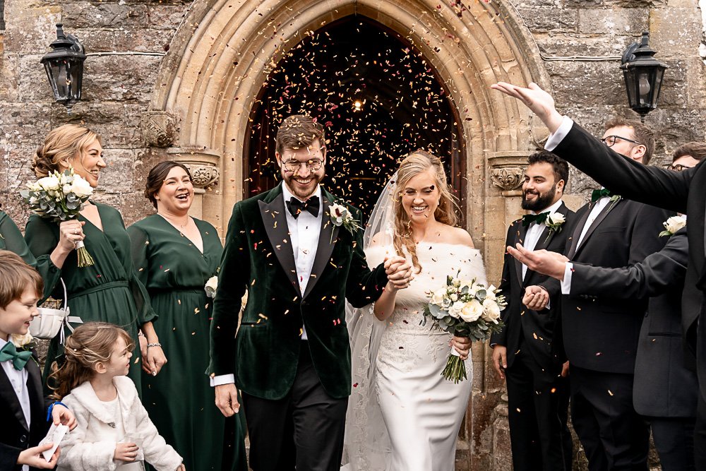 Rhinefield House Hotel winter wedding photography with Sarah and Will by Hampshire wedding photographer - Martin Bell photography