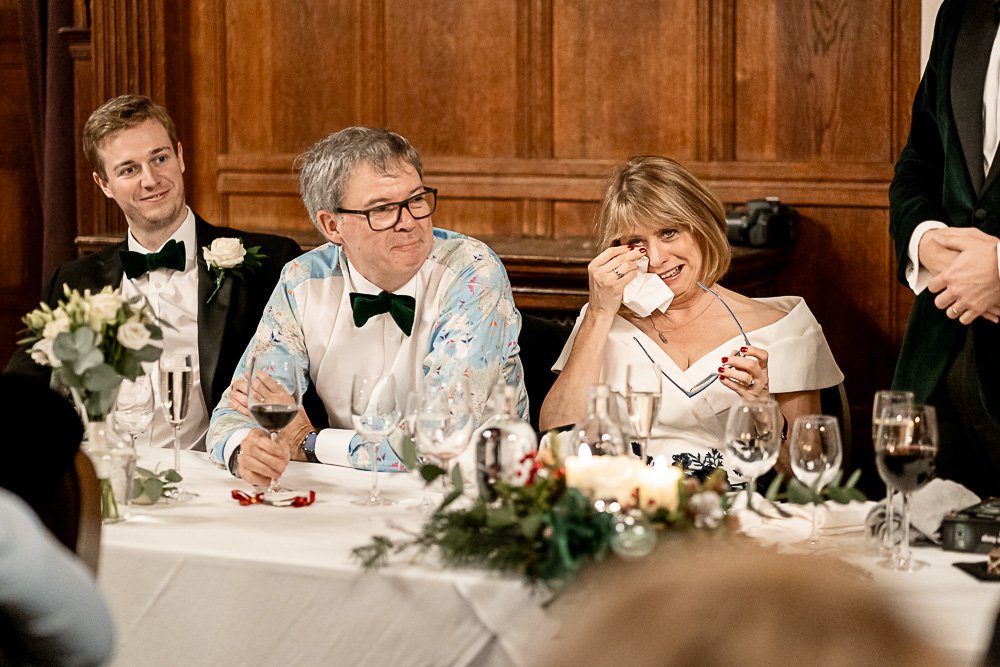 Rhinefield House Hotel winter wedding photography with Sarah and Will by Hampshire wedding photographer - Martin Bell photography