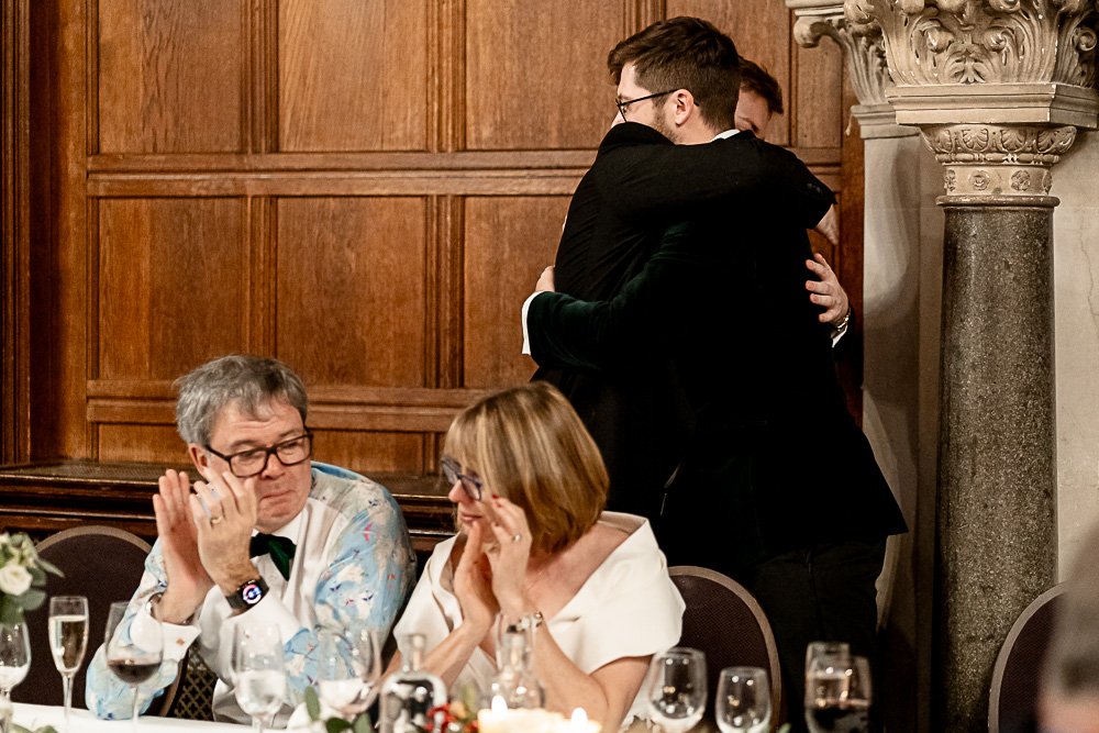 Rhinefield House Hotel winter wedding photography with Sarah and Will by Hampshire wedding photographer - Martin Bell photography