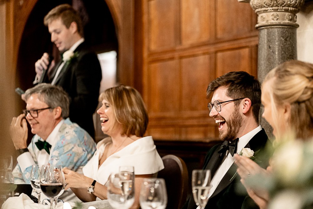 Rhinefield House Hotel winter wedding photography with Sarah and Will by Hampshire wedding photographer - Martin Bell photography