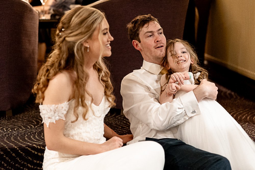 Rhinefield House Hotel winter wedding photography with Sarah and Will by Hampshire wedding photographer - Martin Bell photography