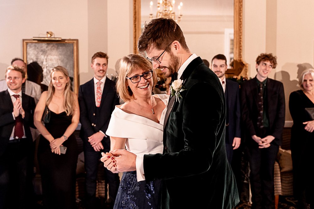 Rhinefield House Hotel winter wedding photography with Sarah and Will by Hampshire wedding photographer - Martin Bell photography