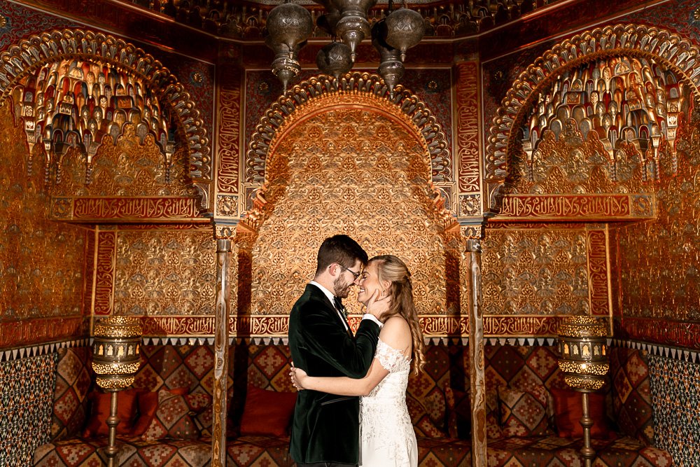 Rhinefield House Hotel winter wedding photography with Sarah and Will by Hampshire wedding photographer - Martin Bell photography
