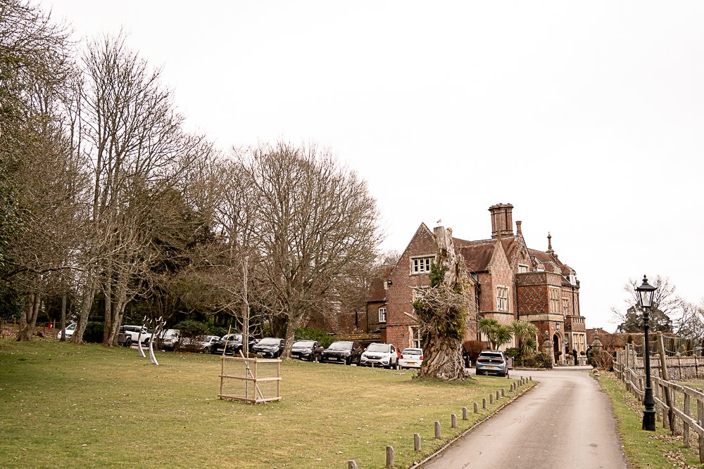Burley Manor winter wedding photography - Martin Bell Photography
