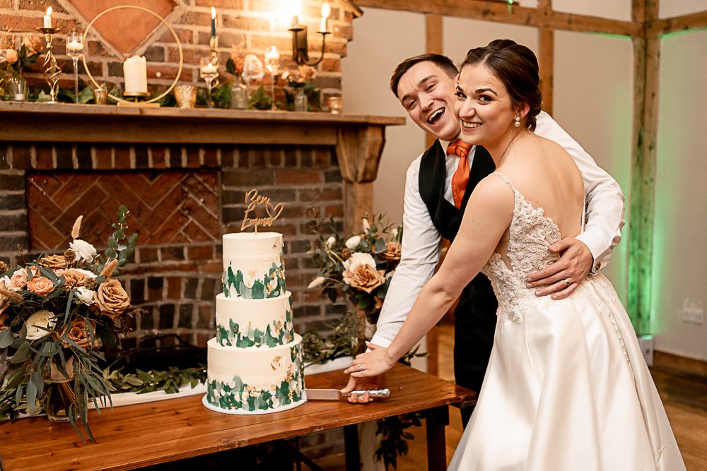 Burley Manor winter wedding photography - Martin Bell Photography