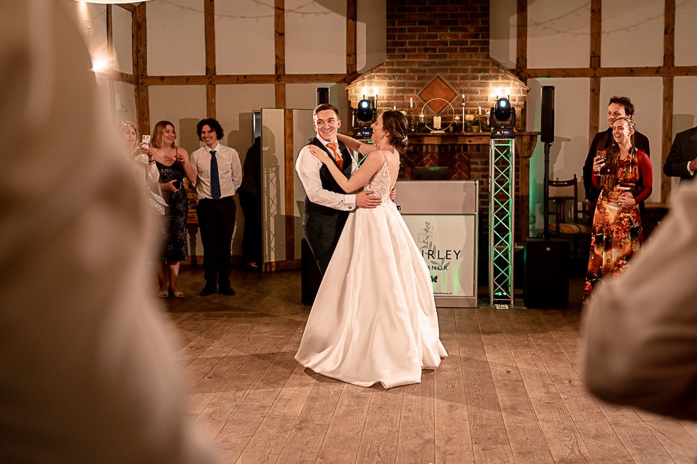 Burley Manor winter wedding photography - Martin Bell Photography