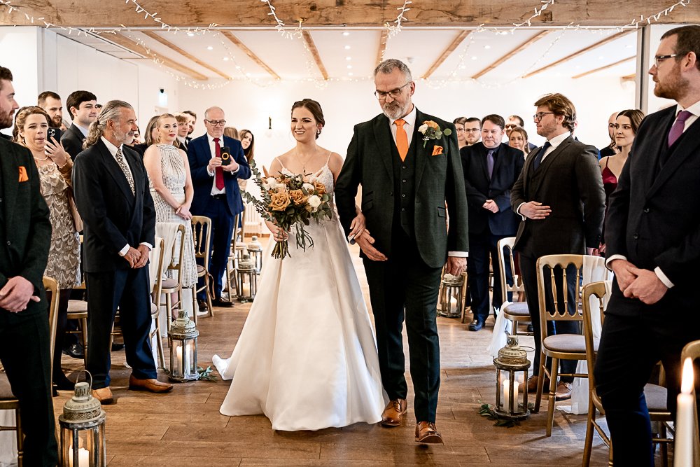 Burley Manor winter wedding photography - Martin Bell Photography