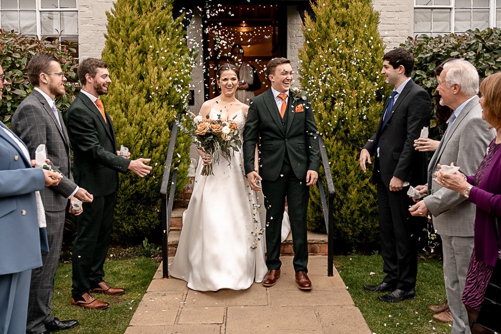Burley Manor winter wedding photography - Martin Bell Photography