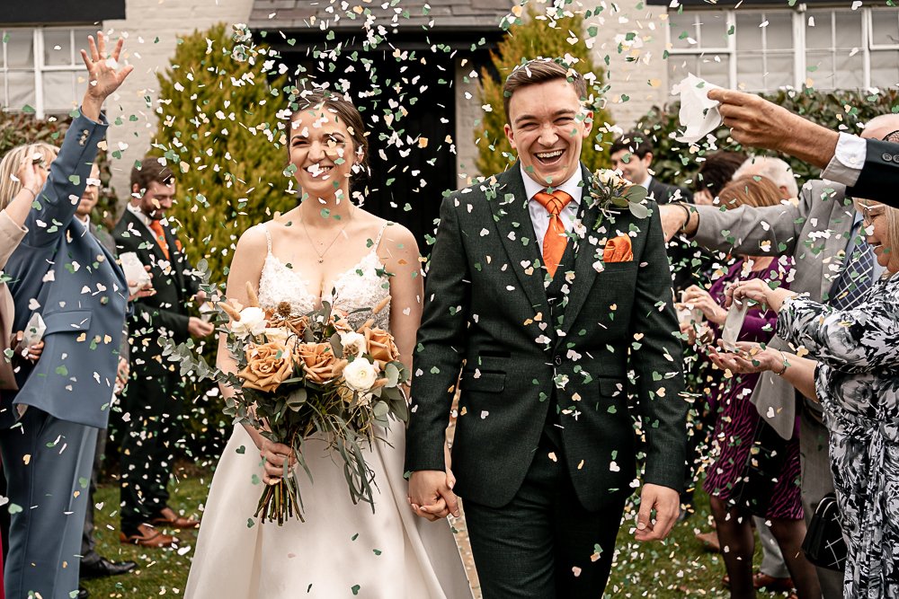 Burley Manor winter wedding photography - Martin Bell Photography