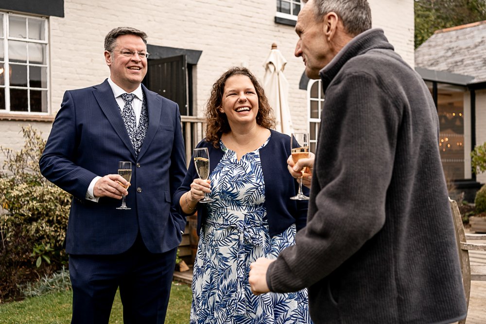 Burley Manor winter wedding photography - Martin Bell Photography