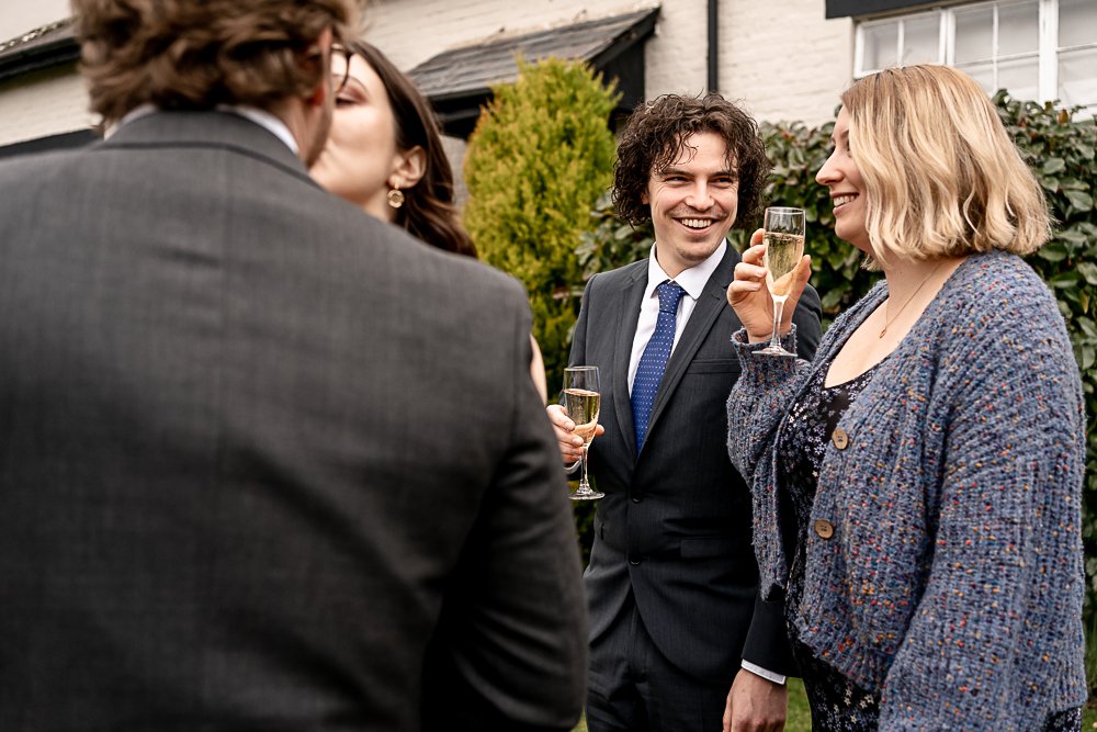 Burley Manor winter wedding photography - Martin Bell Photography