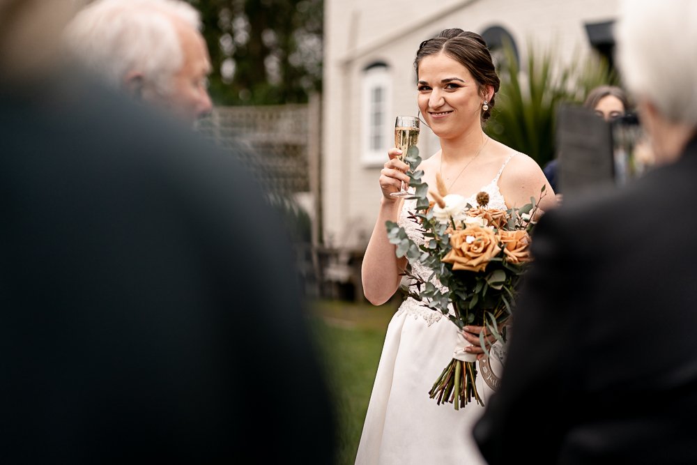 Burley Manor winter wedding photography - Martin Bell Photography