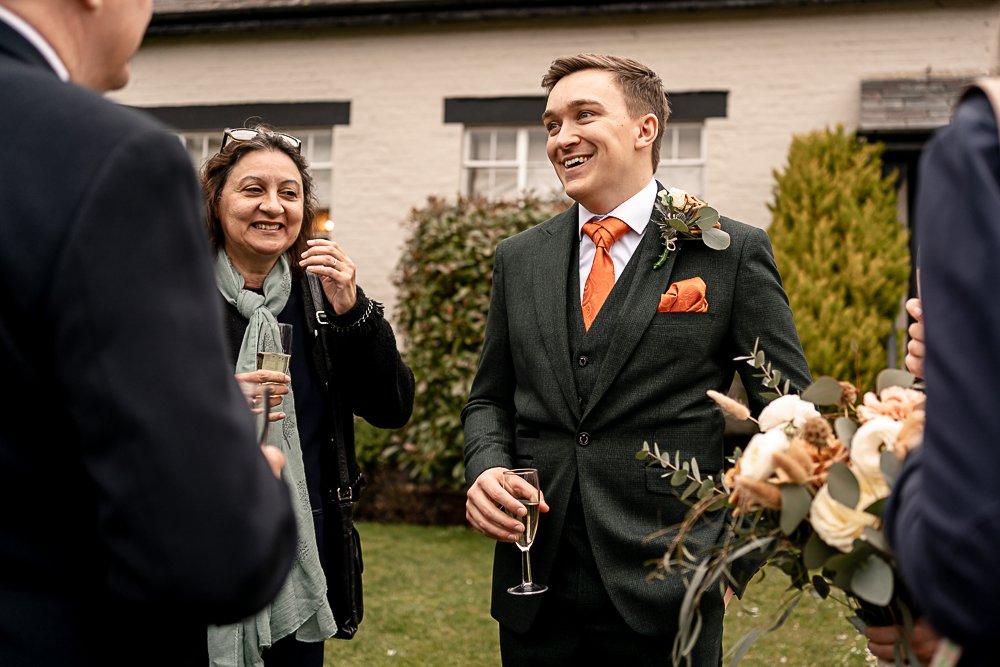 Burley Manor winter wedding photography - Martin Bell Photography
