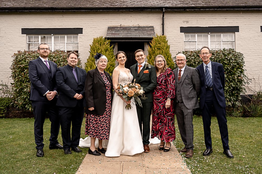 Burley Manor winter wedding photography - Martin Bell Photography