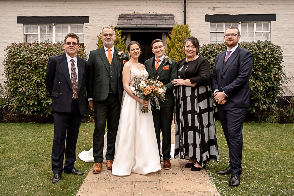 Burley Manor winter wedding photography - Martin Bell Photography