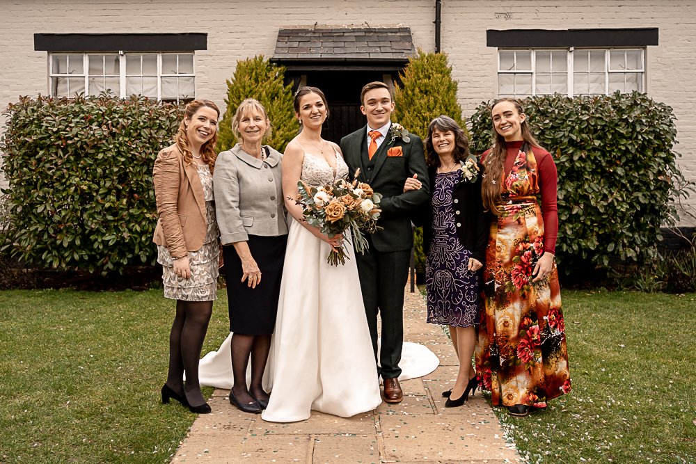 Burley Manor winter wedding photography - Martin Bell Photography