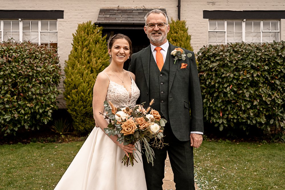 Burley Manor winter wedding photography - Martin Bell Photography