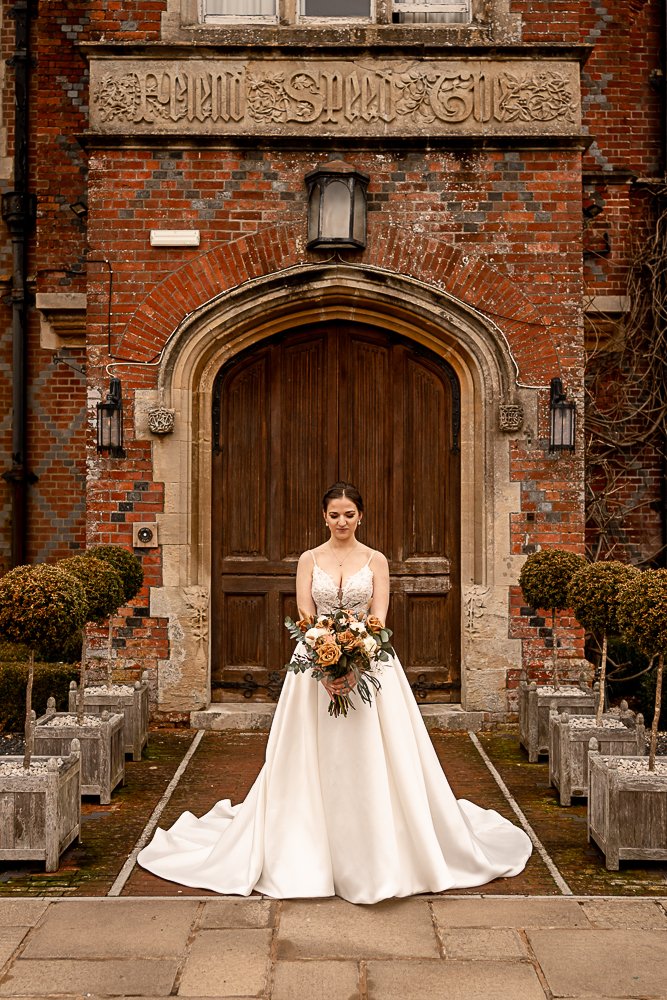 Burley Manor winter wedding photography - Martin Bell Photography