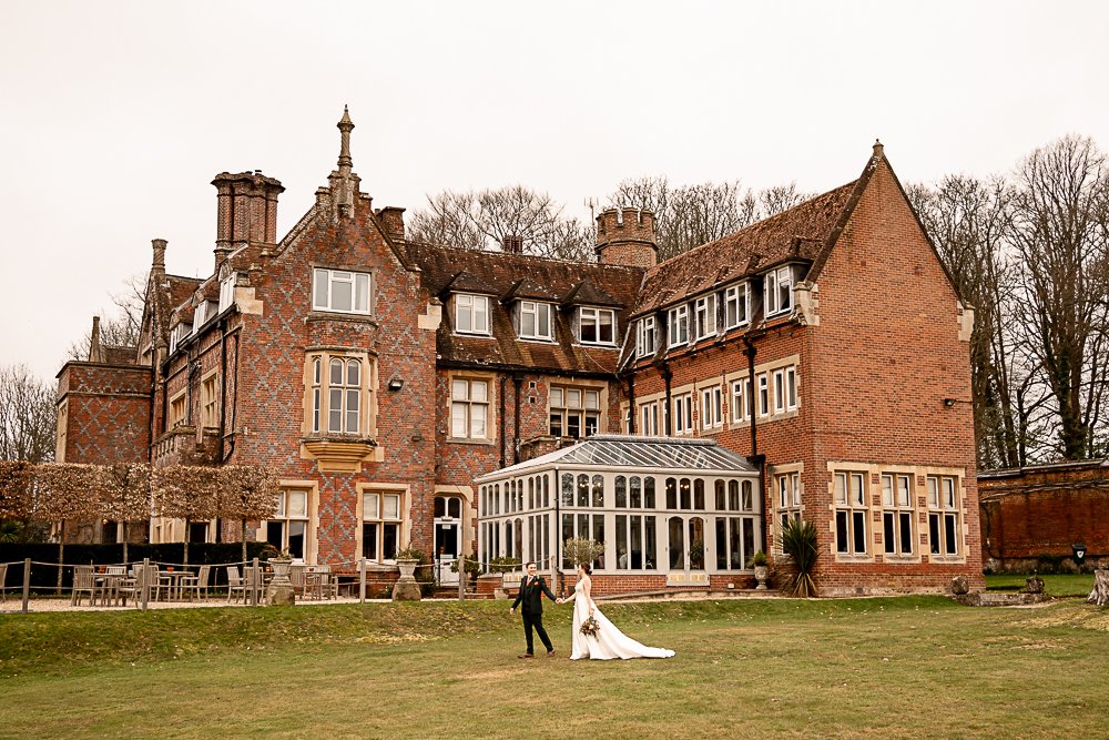 Burley Manor winter wedding photography - Martin Bell Photography
