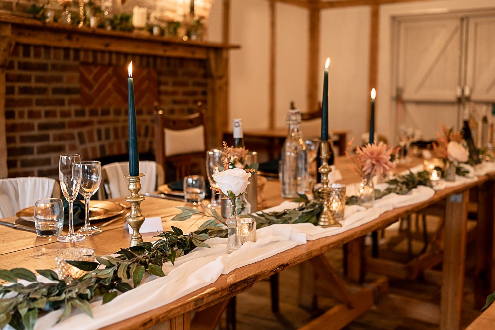 Burley Manor winter wedding photography - Martin Bell Photography