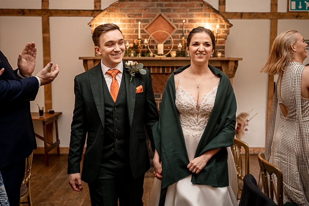 Burley Manor winter wedding photography - Martin Bell Photography