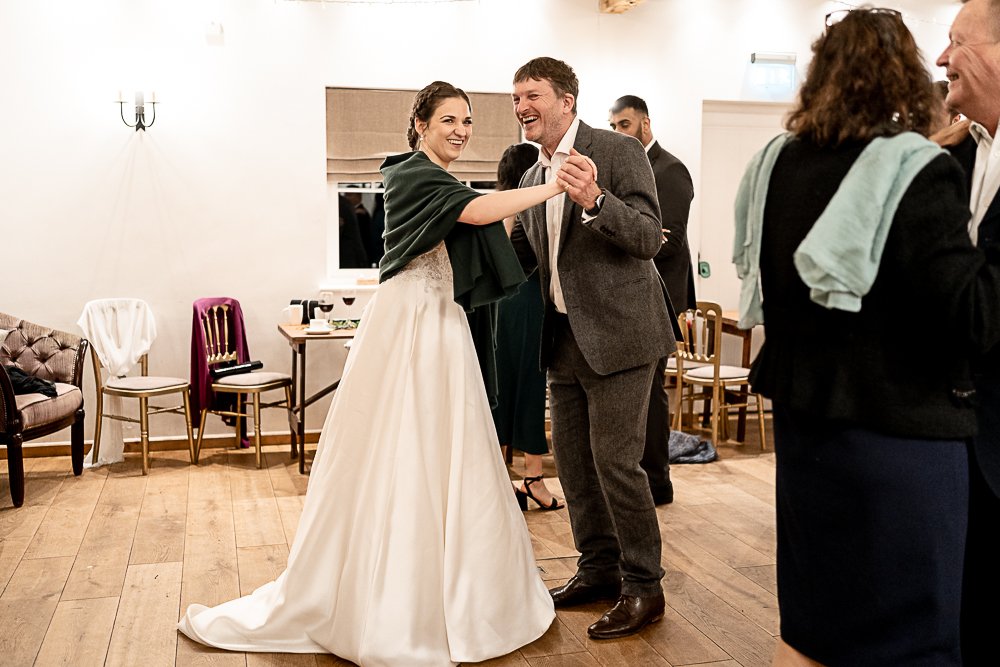 Burley Manor winter wedding photography - Martin Bell Photography