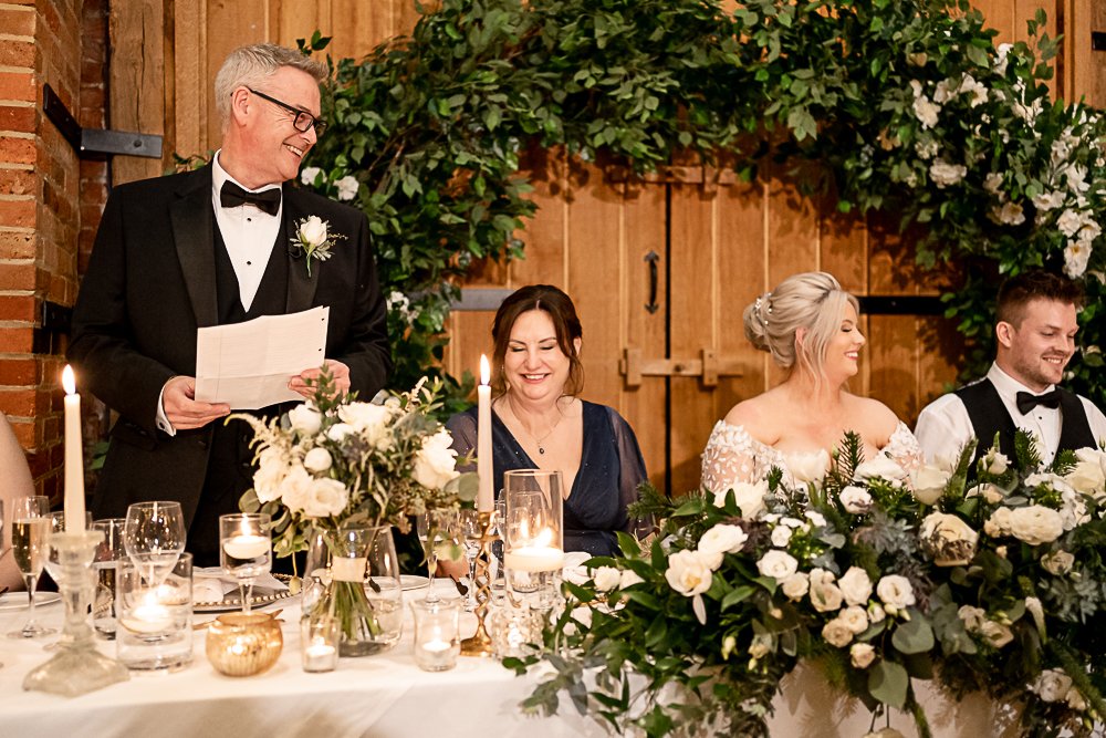 Lainston House Winter wedding photography by Hampshire wedding photographer - Martin Bell Photography