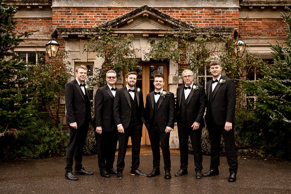 Lainston House Winter wedding photography by Hampshire wedding photographer - Martin Bell Photography