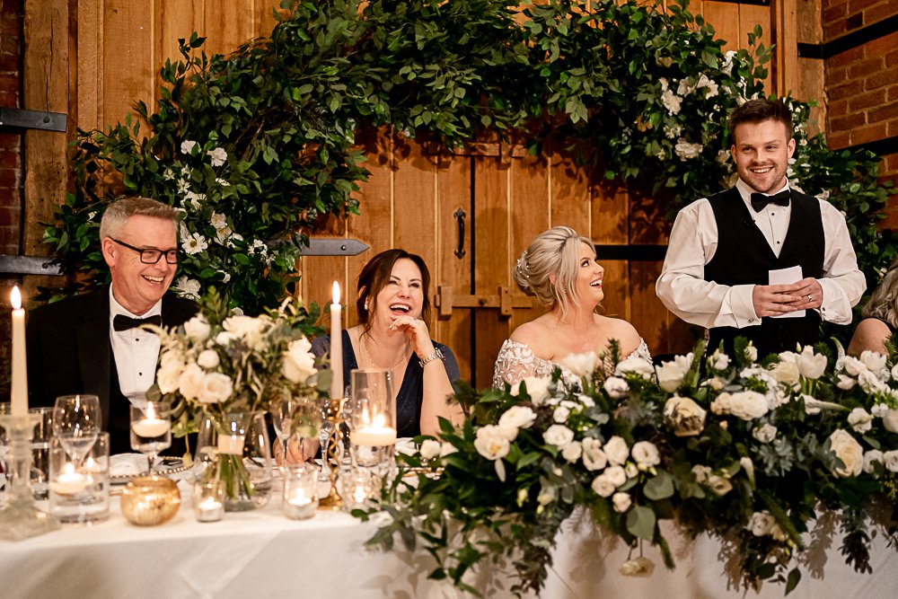 Lainston House Winter wedding photography by Hampshire wedding photographer - Martin Bell Photography