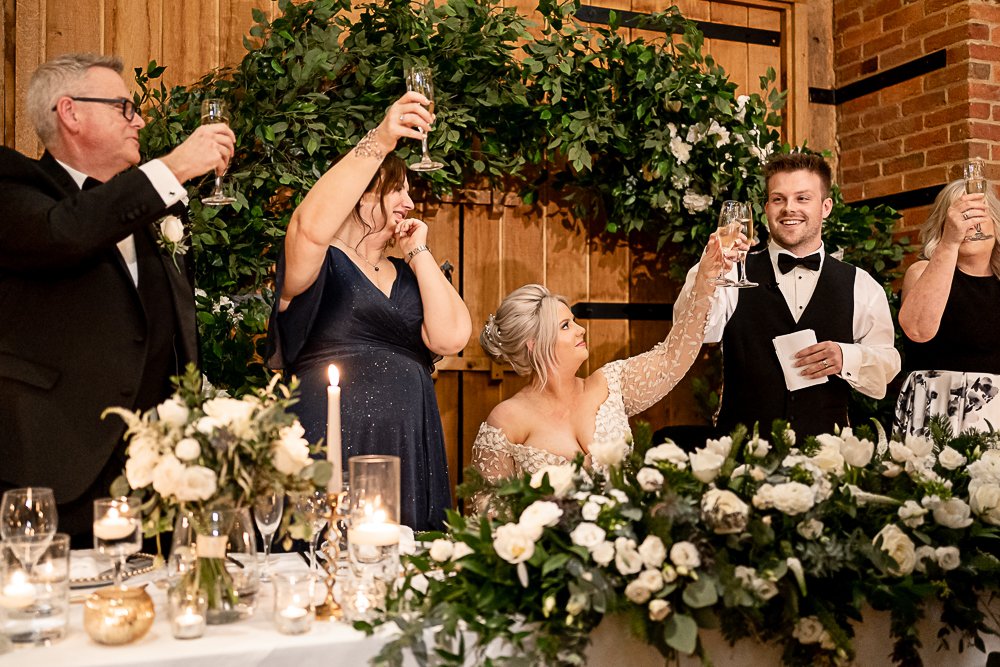 Lainston House Winter wedding photography by Hampshire wedding photographer - Martin Bell Photography