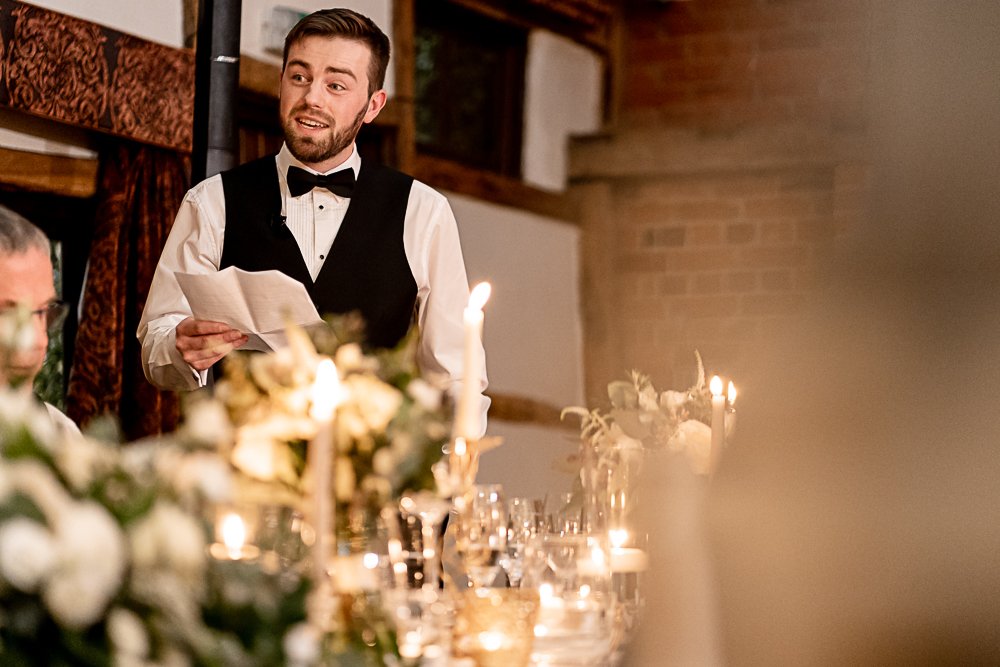 Lainston House Winter wedding photography by Hampshire wedding photographer - Martin Bell Photography