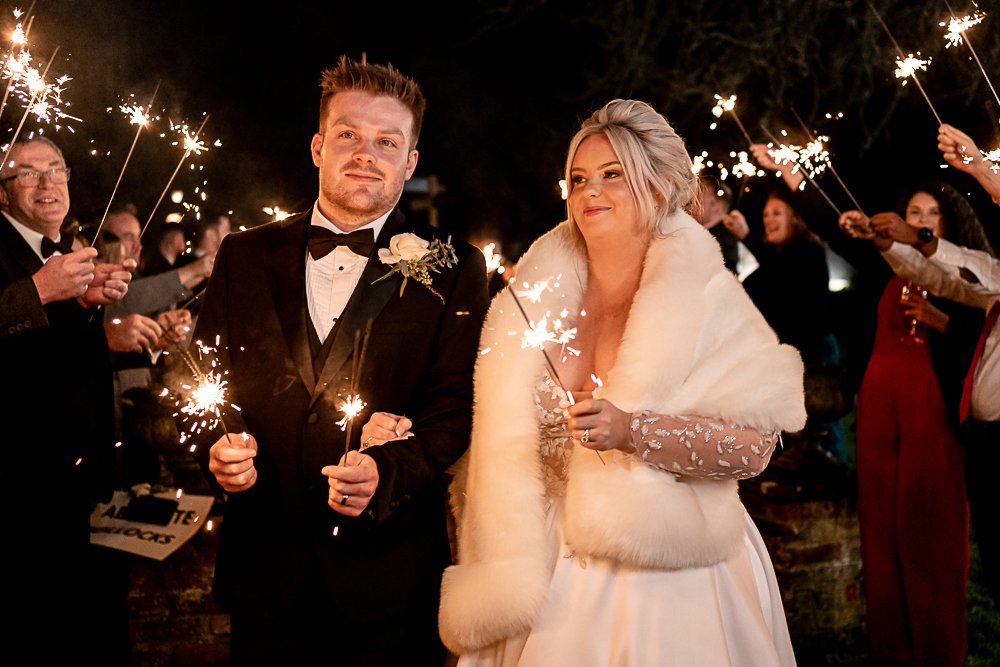Lainston House Winter wedding photography by Hampshire wedding photographer - Martin Bell Photography