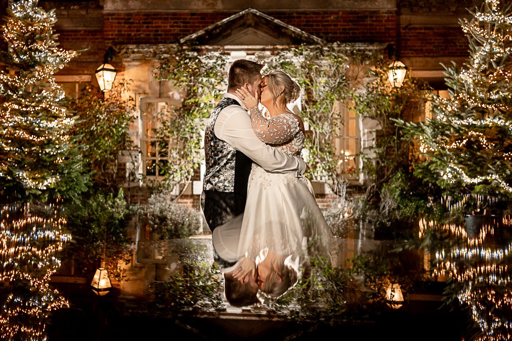 Lainston House Winter wedding photography by Hampshire wedding photographer - Martin Bell Photography