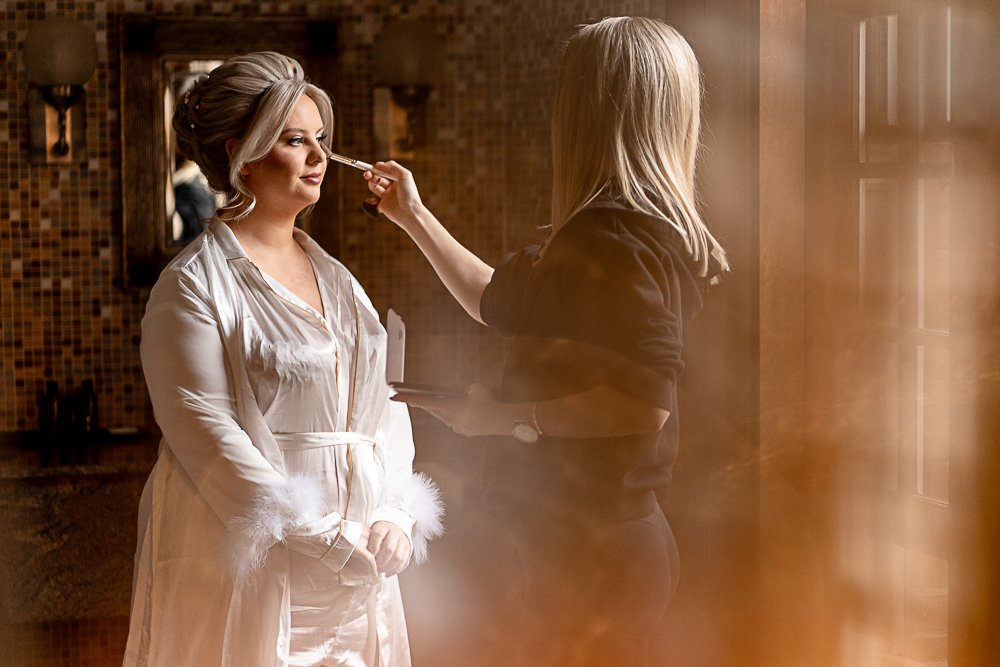 Lainston House Winter wedding photography by Hampshire wedding photographer - Martin Bell Photography