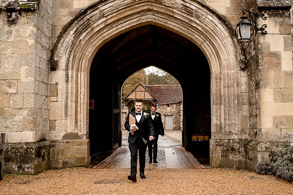Hospital of St Cross winter wedding