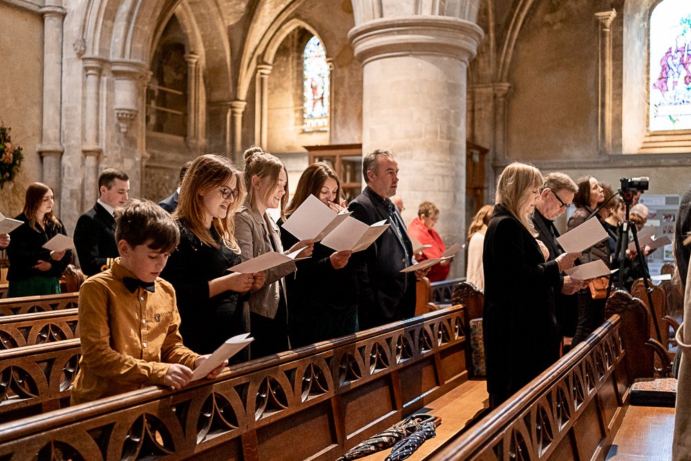 Hospital of St Cross winter wedding ceremony