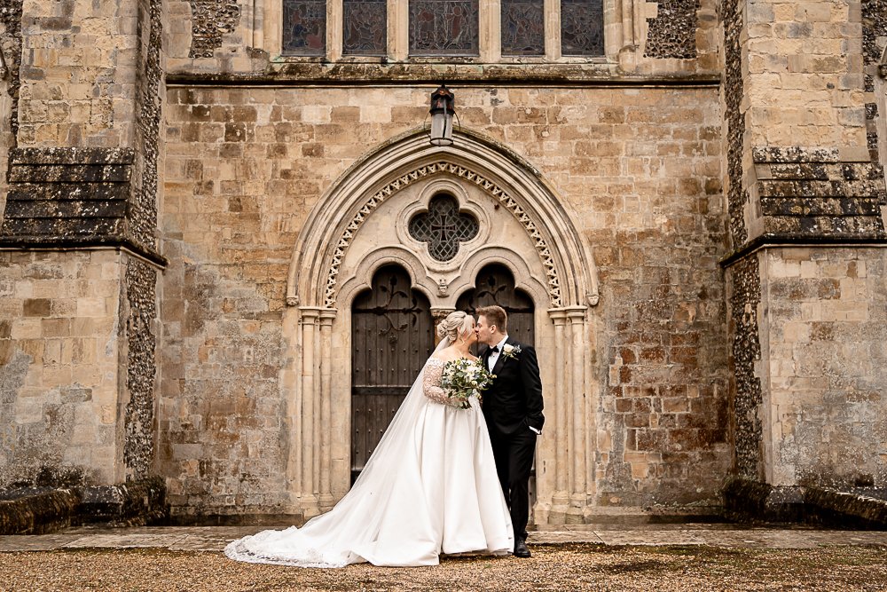 Hospital of St Cross winter wedding