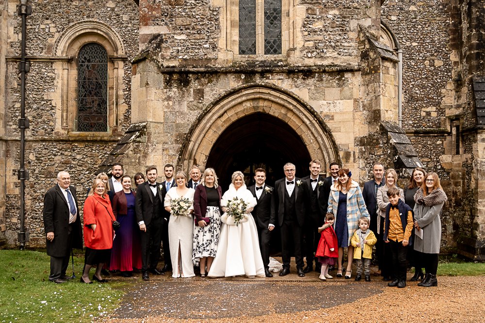 Hospital of St Cross winter wedding 