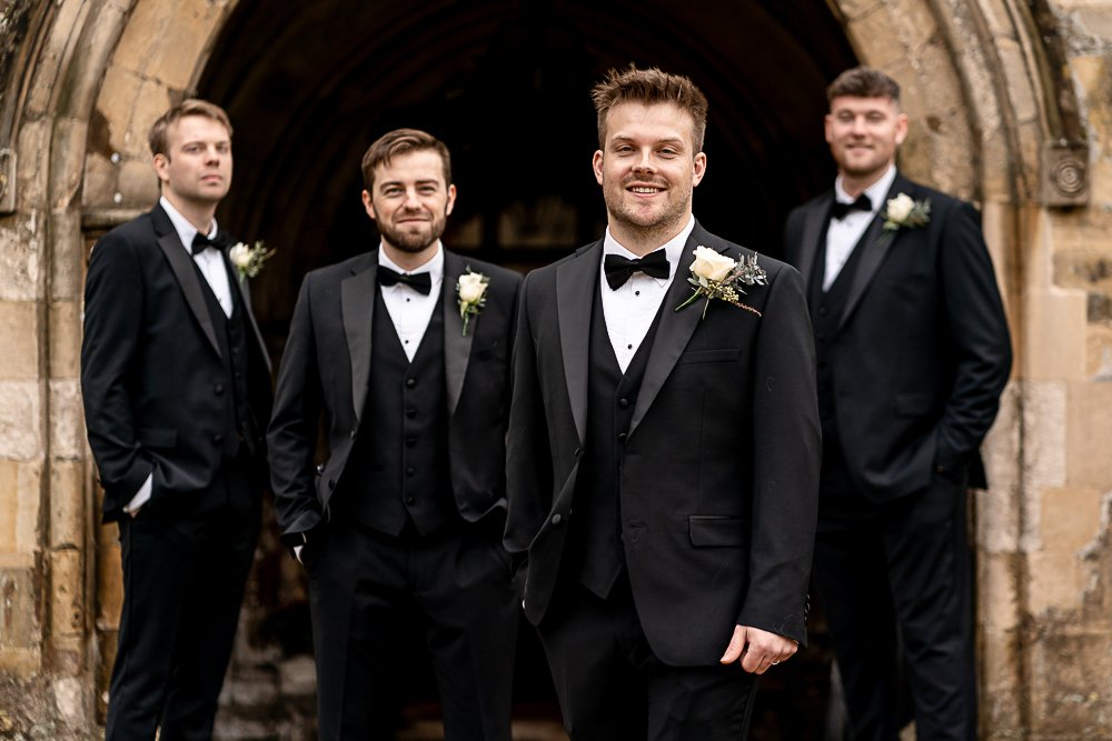 Hospital of St Cross winter wedding photography