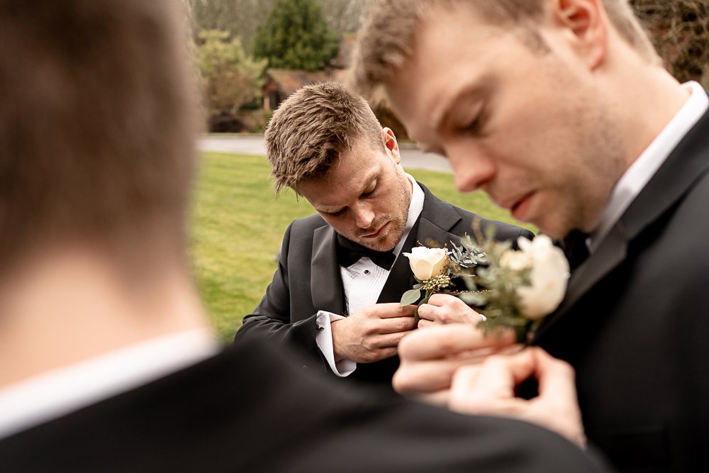 Lainston House Winter wedding photography by Hampshire wedding photographer - Martin Bell Photography