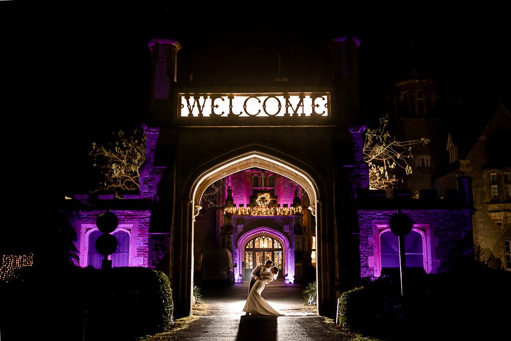 Tortworth Court Winter wedding photography by Gloucester wedding photographer - Martin Bell Photography