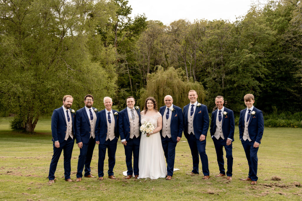 Bride and Groom during their Chewton Glen wedding by Chewton Glen wedding photographer Martin Bell Photography